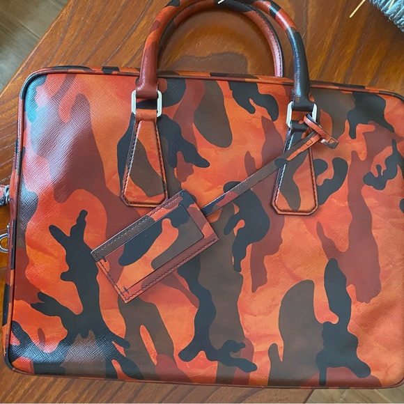 Prada suitcase/document bag - Picture 1 of 16